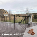 Engineered Wood Lightweight Flooring Panel Co-Extrusion Contemporary Composite Decking Board